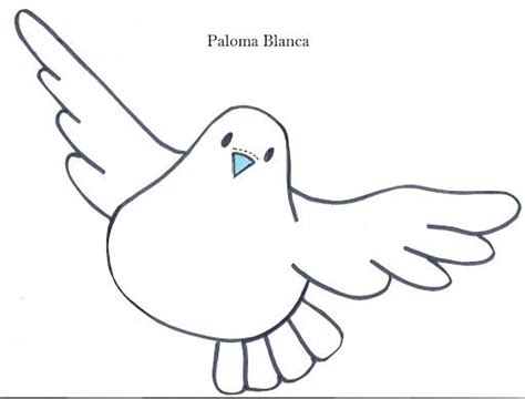Palomas faciles de dibujar   Imagui | Dibujos de palomas, Paloma de la ...