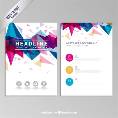 Pamphlet Vectors, Photos and PSD files | Free Download