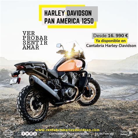 PAN AMERICA 1250, YA DISPONIBLE EN CANTABRIA HARLEY DAVIDSON. ¡RESERVA ...