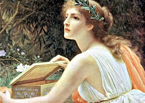 Pandora: Primera Mujer Mortal En La Mitología Griega ...