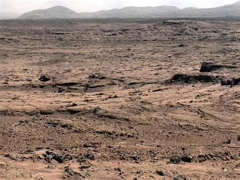 Panoramic View From  Rocknest  Position of Curiosity Mars ...
