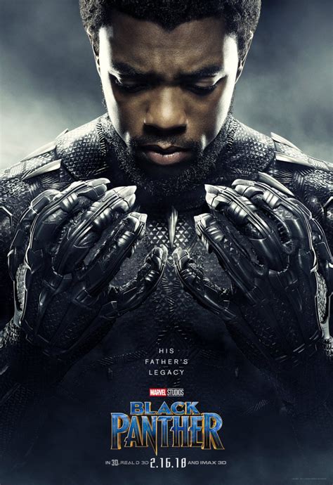Pantera Negra: revelan afiches de la nueva película de ...