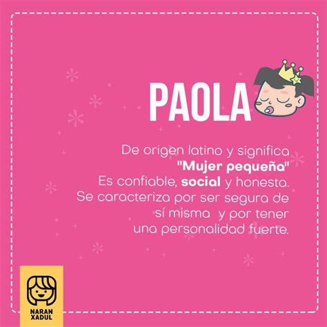 Paola | Naranxadul