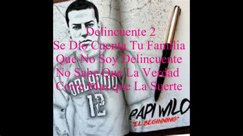 PaPi WiLo   Delincuente 2 [ Letra Official]   YouTube