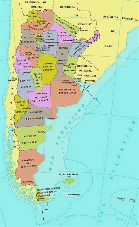 Para aprender disfrutando: Provincias y capitales de la República Argentina