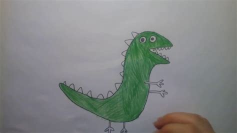 Para Dibujar Un Dinosaurio