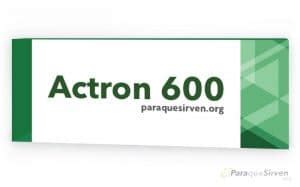Para qué sirve el Actron 600