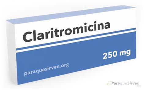 Para qué sirve la Claritromicina 250mg