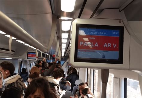 Paralizada toda la red de Cercanías de Madrid durante dos horas por una ...