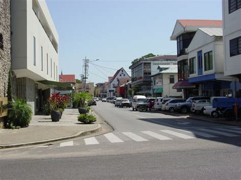 Paramaribo Streets, The Capital of Suriname – Travel ...