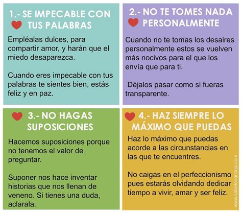 parejasparejasparejas: Los 4 acuerdos y el amor en pareja ...