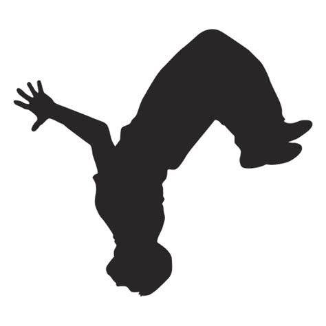 Parkour jumping silhouette 6   Transparent PNG & SVG vector