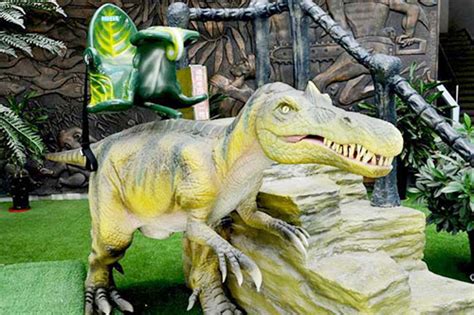 Parque temático Parque infantil Museo Dinosaurio de tamaño ...