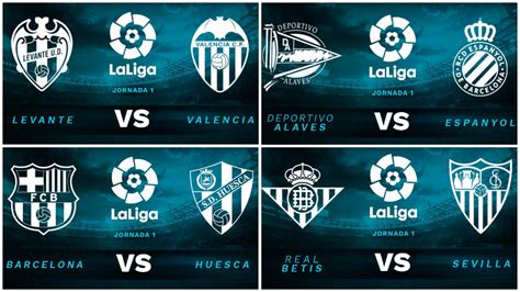 Partidos de la Liga Santander hoy domingo 2 de septiembre