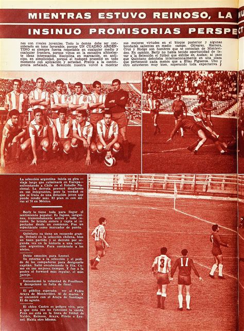 Partidos de la Roja: [15/08/1967] Chile Argentina | 1:0