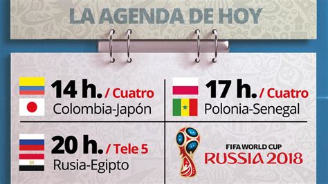 Partidos del Mundial de hoy: ¿Quién juega el martes 19 de Junio ...