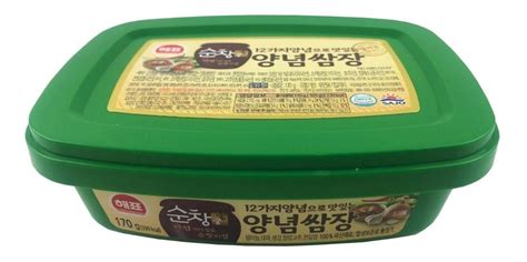 Pasta De Soja Coreana Ssamjang Temperada 170g   Sajo | Mercado Livre
