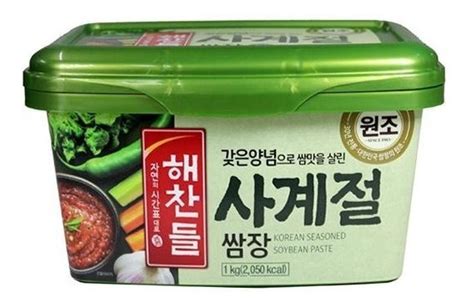 Pasta De Soya Coreana Para Carne Ssamjang 1 Pza 500g | MercadoLibre