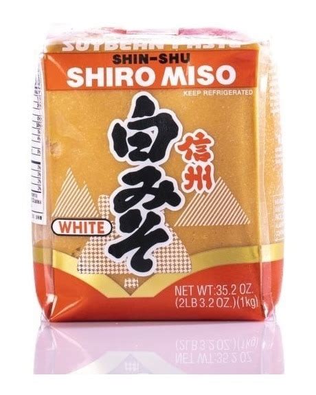 Pasta De Soya Shiro Miso Blanco Shin Shu 1000g | Mercado Libre