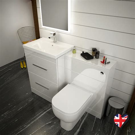 Patello 1200 Bathroom Furniture Set White Buy Online at ...