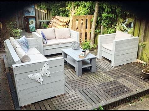Patio Furniture Ideas with Pallets   YouTube