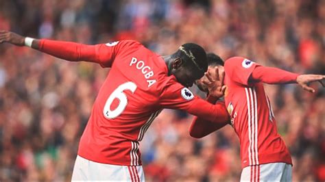 Paul Pogba All Manchester United Dabs 2016/17 YouTube