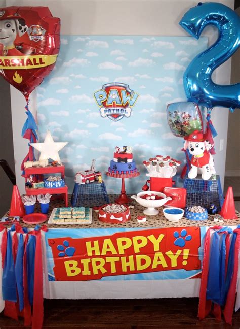 Paw Patrol Birthday Party   Amidst the Chaos