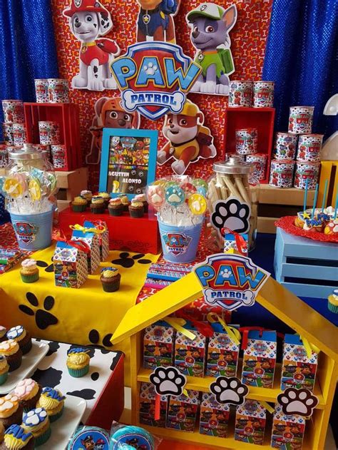 Paw Patrol Birthday Party Ideas | Photo 1 of 19 en 2021 | Cumpleaños ...
