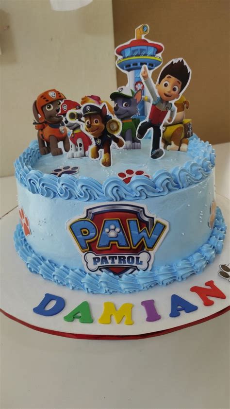 Paw Patrol Cake in 2021 | Paw patrol cake, Cake, Desserts