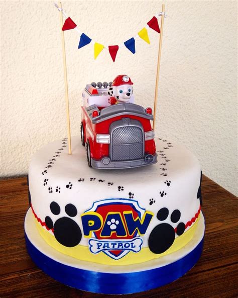 Paw patrol Cake! Marshall … | Pastel de cumpleaños chico, Tarta de ...