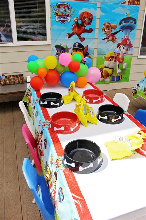Paw Patrol Party 5th Birthday – A Well Crafted Party