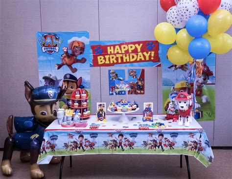 Paw patrol party theme! | 3rd birthday parties, Birthday, Paw patrol party