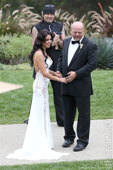 Pawn Stars Rick Harrison wedding photos with bride DeAnna ...