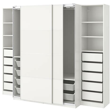 PAX Armario, blanco, Mehamn, 250x66x201 cm IKEA