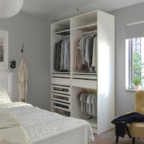 PAX Combinación armario, blanco, 150x58x236 cm   IKEA