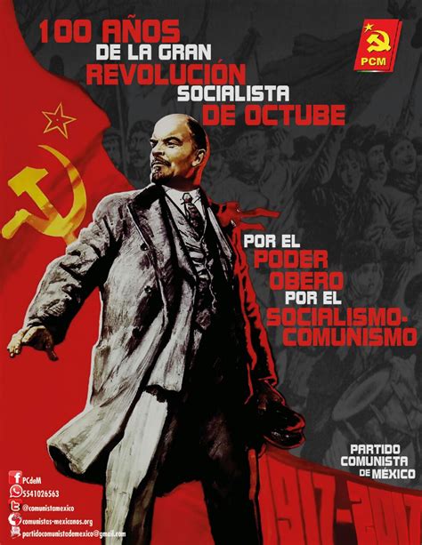 PCM: ¡Viva la Gran Revolución Socialista de Octubre ...