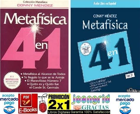 Pdf 2x1 Libros Metafísica 4 En 1 Vol.1+ Vol.2   Conny Méndez   Bs. 0,01 ...