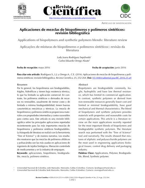 PDF  Aplicaciones de mezclas de biopolímeros y polímeros sintéticos ...