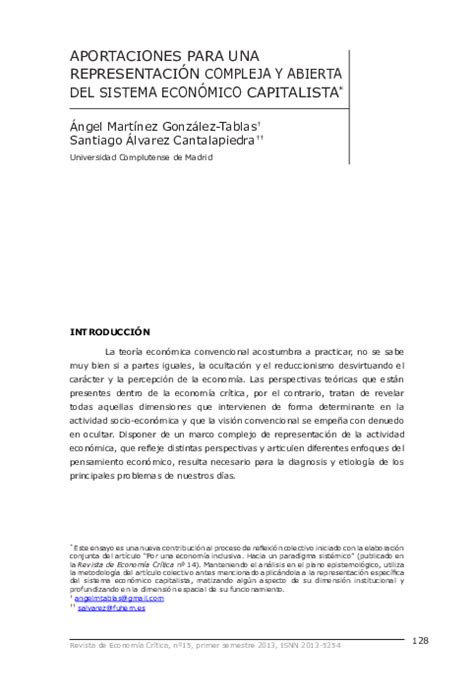 PDF  Aportaciones para una representación compleja y abierta del ...