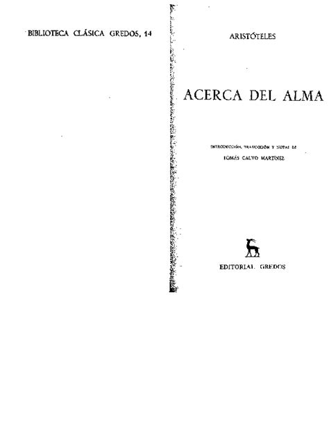 PDF  Aristoteles Acerca del alma | Dano knoxville   Academia.edu