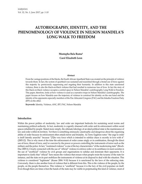 PDF  AUTOBIOGRAPHY, IDENTITY, AND THE PHENOMENOLOGY OF ...