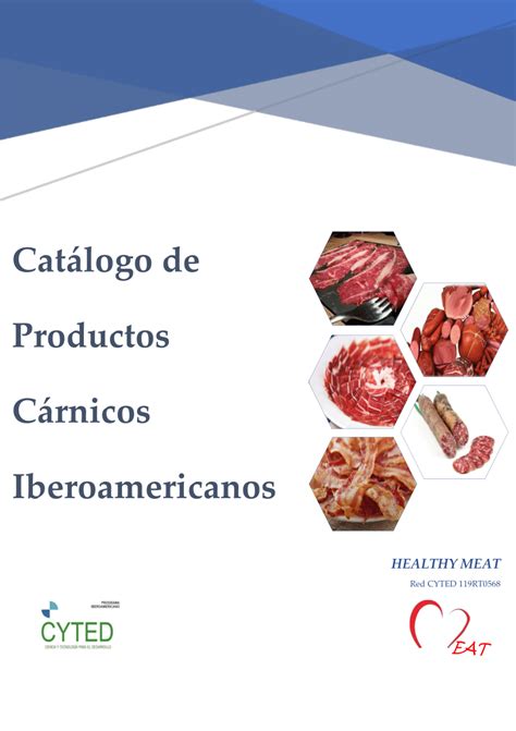 PDF  Catálogo de Productos Cárnicos Iberoamericanos