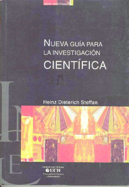 PDF  . Daniel Guz Nueva guía para la investigación científica   Heinz ...