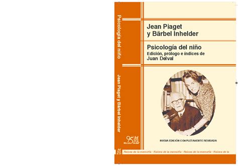 PDF  Juan Delval. Prefacio a Piaget Inhelder. Psicología del niño ...