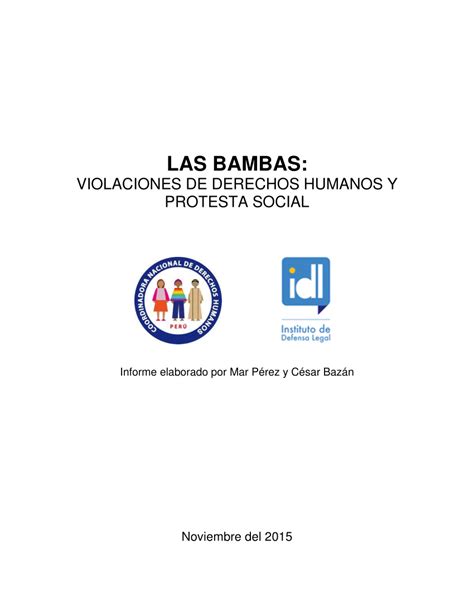 PDF  Las Bambas: violaciones de derechos humanos y protesta social