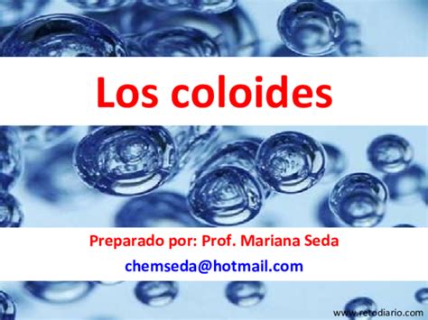 PDF  Los coloides | Angela Maria Rubiano Barrera ...