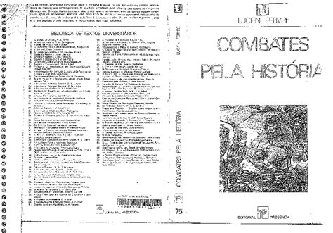 PDF  Lucien febvre combates pela historia.pdf  1  | Marcio Nunes ...
