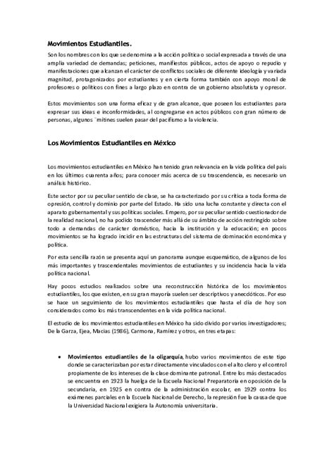 PDF  Movimientos Estudiantiles | Salma Montes de Oca   Academia.edu