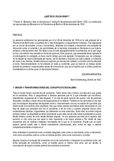 PDF  QUÉ ES EL SOCIALISMO | Luis Bastidas   Academia.edu