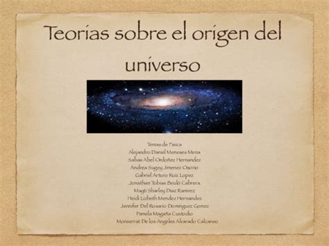 PDF  Teorias sobre el origen del universo Temas de Fisica ...